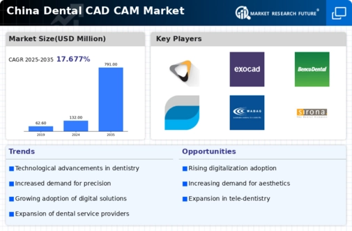 China Dental CAD CAM Market Infographic