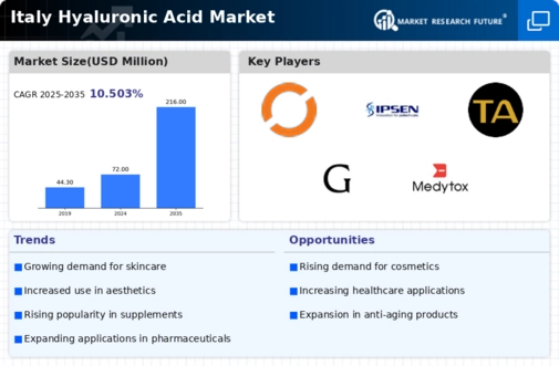 Italy Hyaluronic Acid Market Infographic