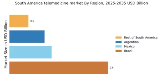 South America Telemedicine Market Regional Image