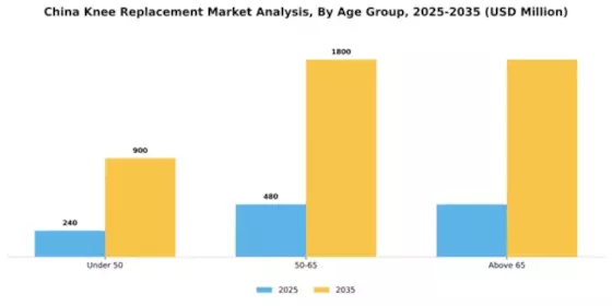 China Knee Replacement Market Segment Image 0