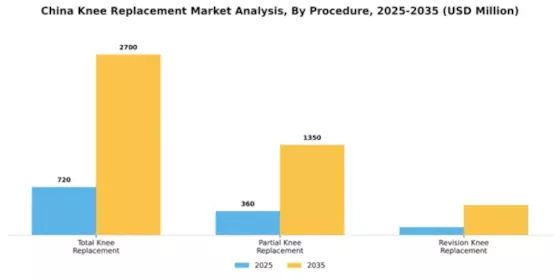 China Knee Replacement Market Segment Image 3