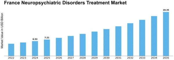 France Neuropsychiatric Disorders Treatment Market Size