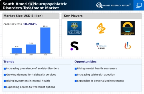 South America Neuropsychiatric Disorders Treatment Market Research Report - Forecast to 2035 Infographic