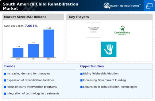 South America Child Rehabilitation Market Infographic