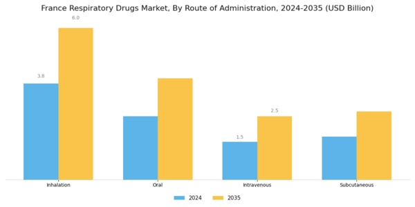 France Respiratory Drugs Market Segment Image 1