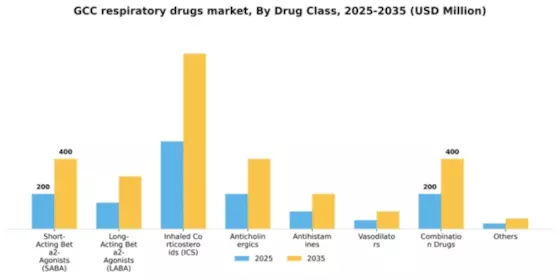 GCC Respiratory Drugs Market Segment Image 2