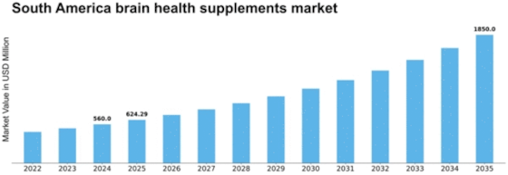 South America Brain Health Supplements Market Size
