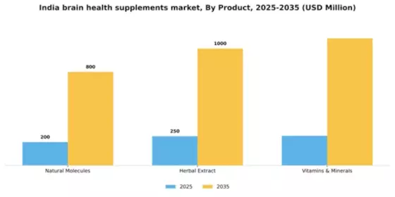 India Brain Health Supplements Market Segment Image 1