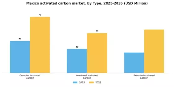 Mexico Activated Carbon Market Segment Image 3