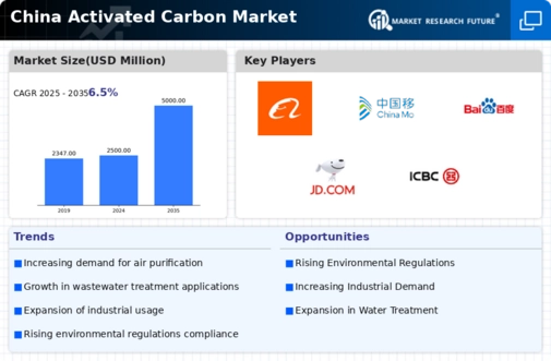 China Activated Carbon Market Infographic