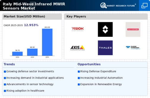 Italy Mid Wave Infrared Sensors Market Infographic