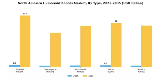 North America Humanoid Robots Market Segment Image 4