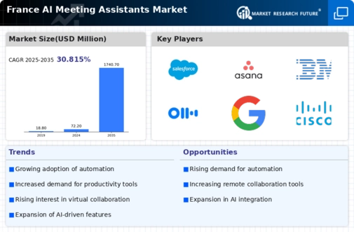 France AI Meeting Assistants Market Infographic