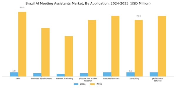 Brazil AI Meeting Assistants Market Segment Image 2