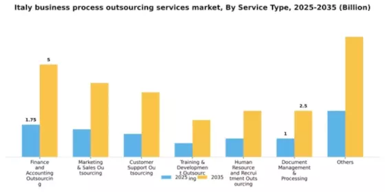 Italy Business Process Outsourcing Services Market Segment Image 2