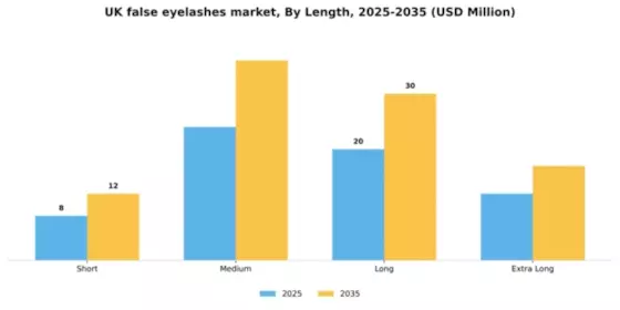 UK False Eyelashes Market Segment Image 1