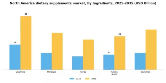 North America Dietary Supplements Market Segment Image 3