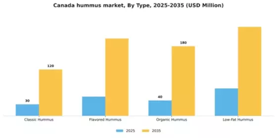 Canada Hummus Market Segment Image 3