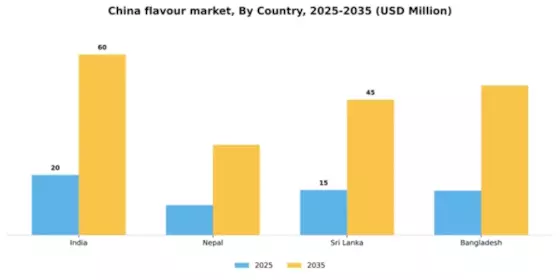 China Flavour Market Segment Image 1