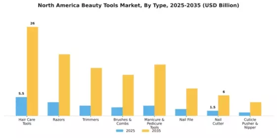 North America Beauty Tools Market
 Segment Image 2