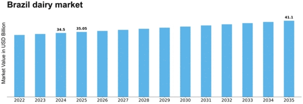Brazil Dairy Market Size