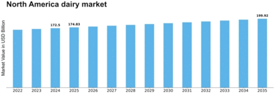 North America Dairy Market Size