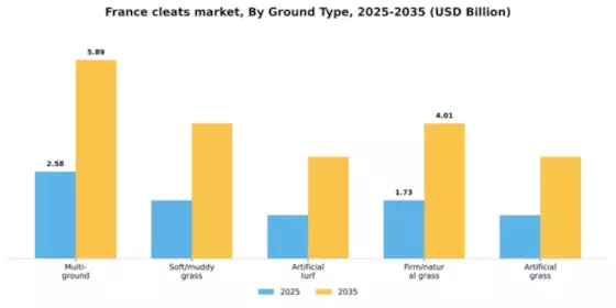 France Cleats Market Segment Image 1