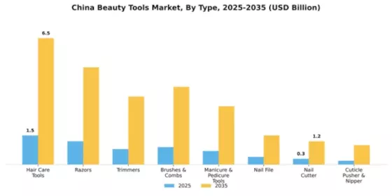 China Beauty Tools Market Segment Image 2