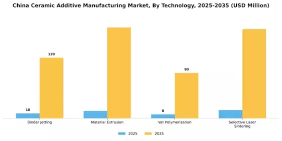 China Ceramic Additive Manufacturing Market Segment Image 4