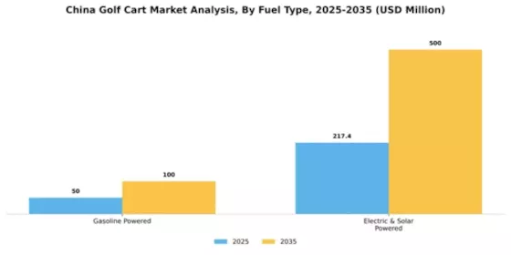 China Golf Cart Market Segment Image 1