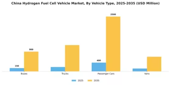 China Hydrogen Fuel Cell Vehicle Market Segment Image 3