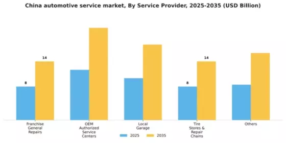 China Automotive Service Market Segment Image 1