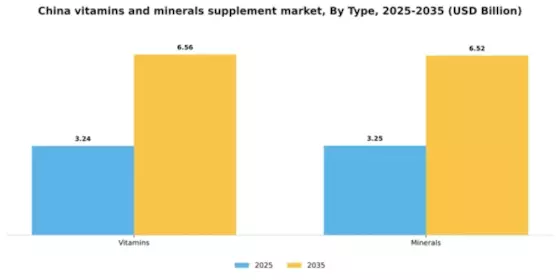 China Vitamins Minerals Supplement Market Segment Image 4