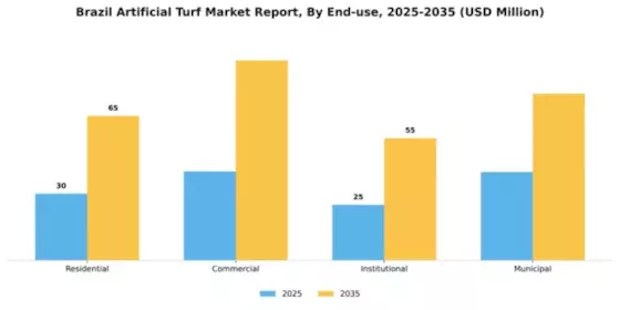 Brazil Artificial Turf Market Segment Image 1