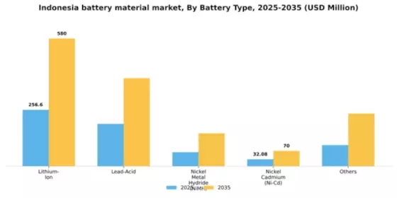 Indonesia Battery Material Market Segment Image 1
