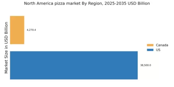 North America Pizza Market Regional Image