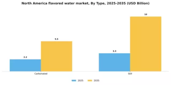 North America Flavored Water Market Segment Image 2