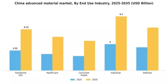China Advanced Material Market Segment Image 1