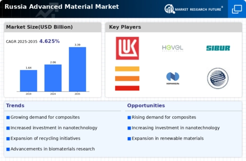 Russia Advanced Material Market Infographic
