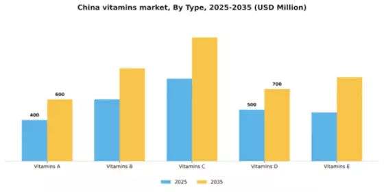 China Vitamins Market Segment Image 3