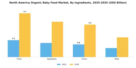 North America Organic Baby Food Market Segment Image 2