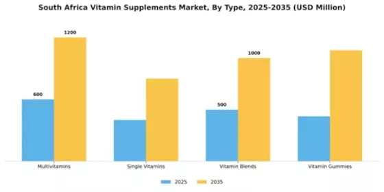 South Africa Vitamin Supplements Market Segment Image 3