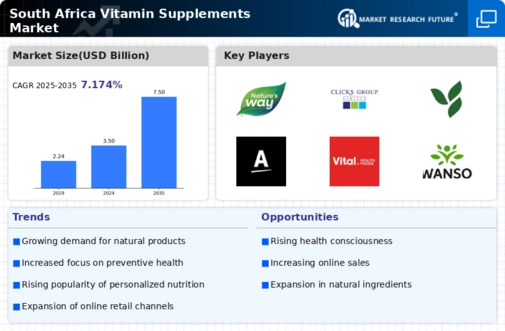 South Africa Vitamin Supplements Market
 Infographic