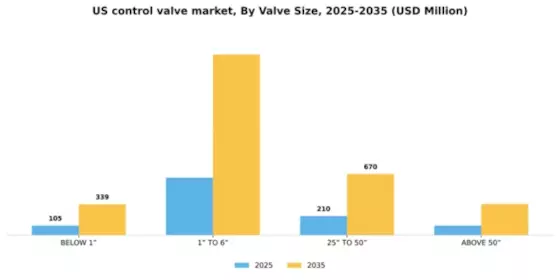 US Control Valve Market Segment Image 4