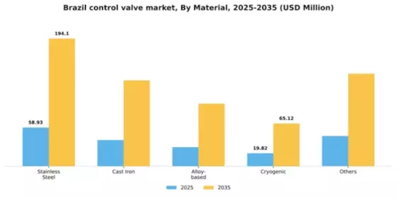 Brazil Control Valve Market Segment Image 2