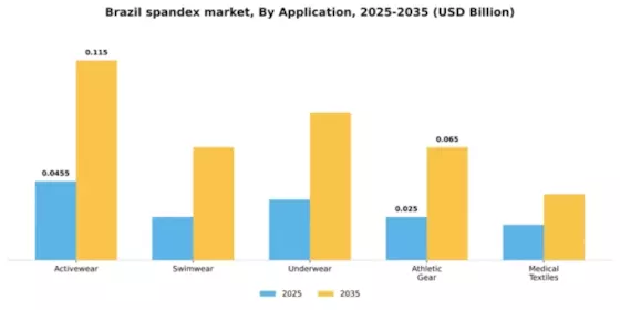 Brazil Spandex Market Segment Image 0