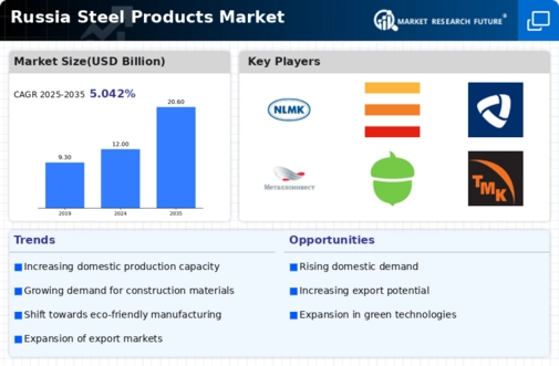 Russia Steel Products Market Research Report- Forecast to 2035 Infographic