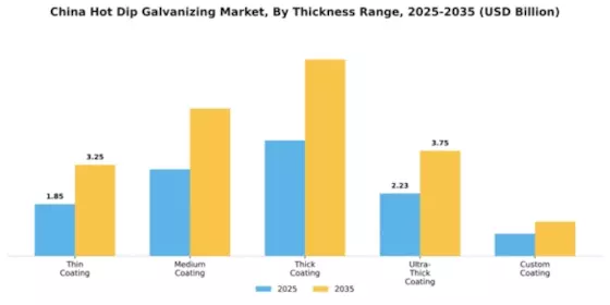 China Hot Dip Galvanizing Market Segment Image 4
