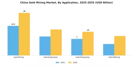 China Gold Mining Market Segment Image 0