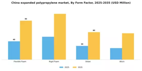 China Expanded Polypropylene Market Segment Image 3